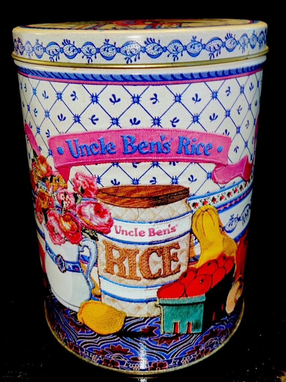 UNCLE BEN'S 1987 VINTAGE RICE TIN